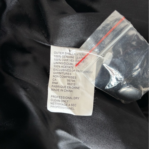 Tristant & Iseut - Black Suede Jacket with Shearling Collar - Picture 11 of 11